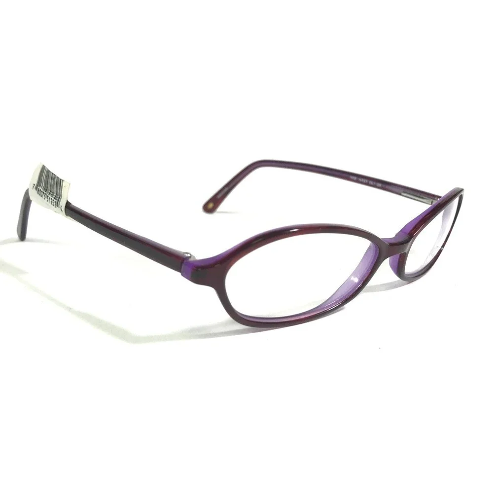 Nine West Petite Eyeglasses Frames 304 DL1 Purple Cat Eye Full Rim 49-16-135